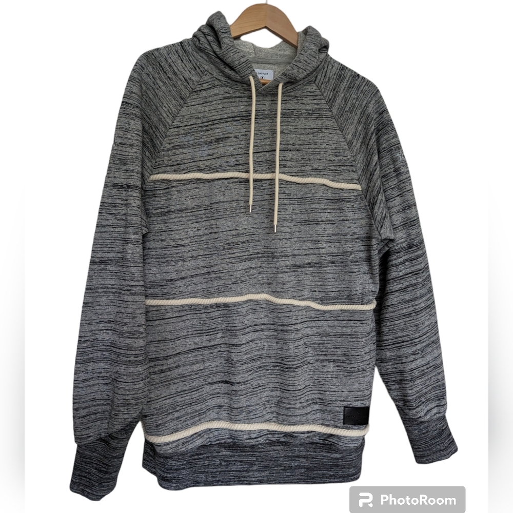 CROOKS & CASTLES Hooded Sweatshirt Hoodie‎ Large Unisex